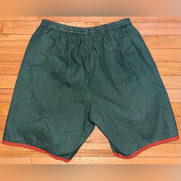 PCH Pacific Coast Highway World League Reversible Pull On Red Green Shorts L - Picture 7 of 8